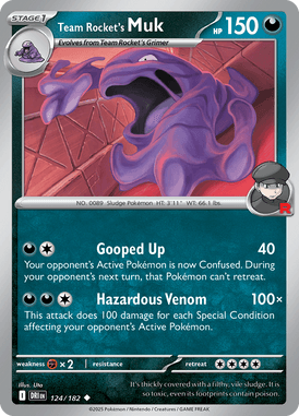 124 Team Rocket's Muk - Destined Rivals
