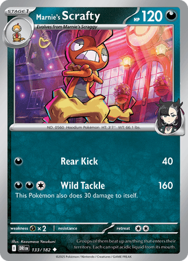 133 Marnie's Scrafty - Destined Rivals