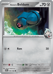 143 Steven's Beldum - Destined Rivals