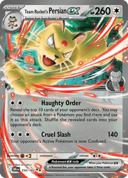 150 Team Rocket's Persian ex - Destined Rivals