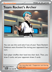 170 Team Rocket's Archer - Destined Rivals