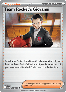 174 Team Rocket's Giovanni - Destined Rivals