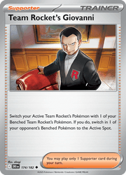 174 Team Rocket's Giovanni - Destined Rivals