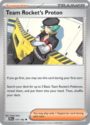 177 Team Rocket's Proton - Destined Rivals
