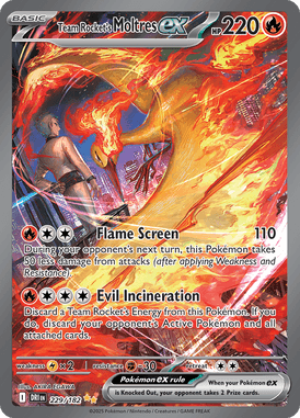 229 Team Rocket's Moltres ex - Destined Rivals