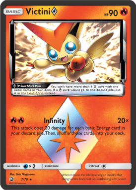 Victini Prism Star – Dragon Majesty DRM 7