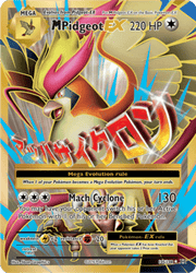 105 M Pidgeot EX – Evolutions (Lightly Played)