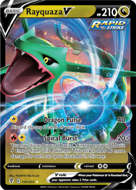 Rayquaza – Evolving Skies EVS 110