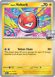 047 Iono's Voltorb - Journey Together