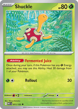 011 Shuckle - Mega Evolution