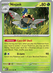 017 Ninjask - Mega Evolution