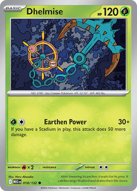 018 Dhelmise - Mega Evolution