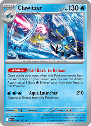 038 Clawitzer - Mega Evolution