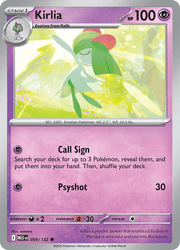 059 Kirlia - Mega Evolution