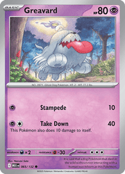 065 Greavard - Mega Evolution