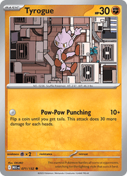 071 Tyrogue - Mega Evolution