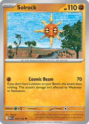 075 Solrock - Mega Evolution
