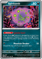 087 Spiritomb - Mega Evolution