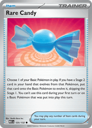 125 Rare Candy - Mega Evolution