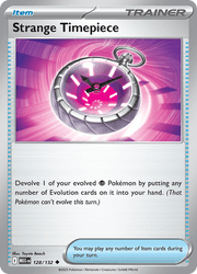 128 Strange Timepiece - Mega Evolution