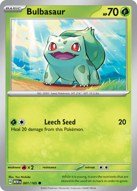 001 Bulbasaur - 151