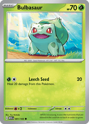 001 Bulbasaur - 151