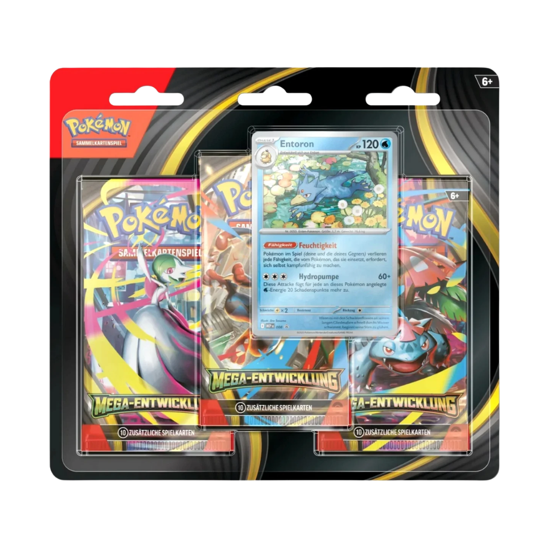 Mega Evolution: Golduck 3-Pack Blister