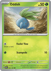 001 Oddish - Obsidian Flames