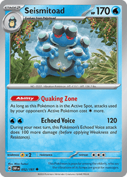 052 Seismitoad - Obsidian Flames