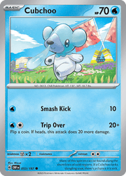 053 Cubchoo - Obsidian Flames