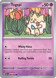 083 Togepi - Obsidian Flames