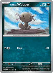 127 Paldean Wooper - Obsidian Flames