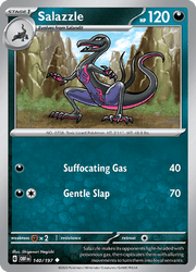 140 Salazzle - Obsidian Flames