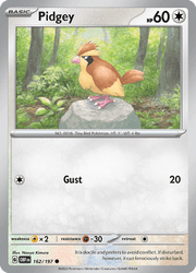 162 Pidgey - Obsidian Flames
