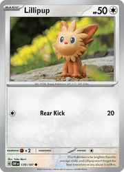 170 Lillipup - Obsidian Flames