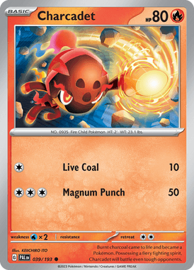 039 Charcadet - Paldea Evolved