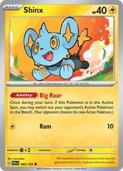 068 Shinx - Paldea Evolved