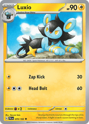 070 Luxio - Paldea Evolved