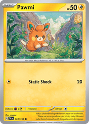 074 Pawmi - Paldea Evolved