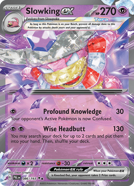 086 Slowking ex - Paldea Evolved