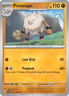 107 Primeape - Paldea Evolved