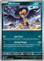 131 Murkrow - Paldea Evolved