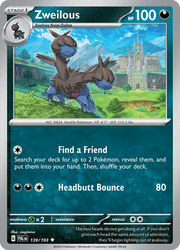 139 Zweilous - Paldea Evolved