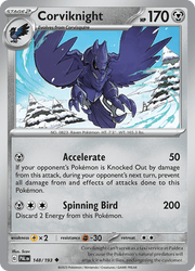 148 Corviknight - Paldea Evolved