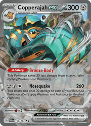 150 Copperajah ex - Paldea Evolved
