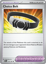 176 Choice Belt - Paldea Evolved