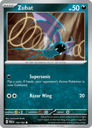 110 Zubat - Paradox Rift