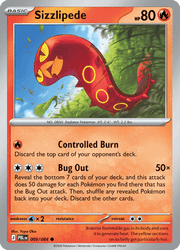 009 Sizzlipede – Pitch Black