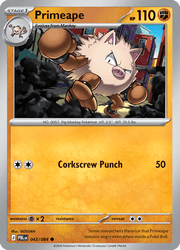 043 Primeape – Pitch Black