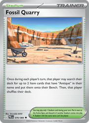 076 Fossil Quarry – Pitch Black